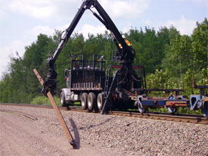 Railroad loaders